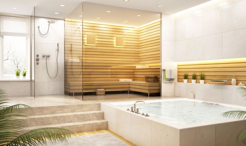 Spa-Inspired Bath Area